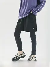 フェイクレイヤード スポーツパンツ キッズ ガールズ 軽量 4WAYストレッチ 秋冬 「cicochild」