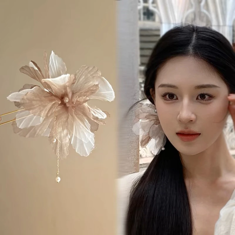 お祭りに使える手作り髪飾りは、どう選ぶ？中国風フラワーヘアピンがおすすめの理由