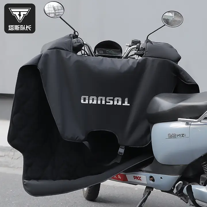 塔斯隊長 電動バイク用 防風カバー【冬用・温かいフリース・防水・オールシーズン対応】