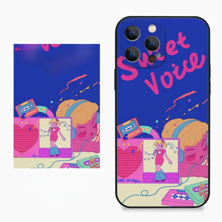 イラストレーターとのコラボレーションスマートフォンケース【9397号列車デザイン・iPhone・Android対応】