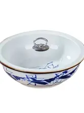 手作り陶器の洗面器【厚手・非粘着性・家庭用】