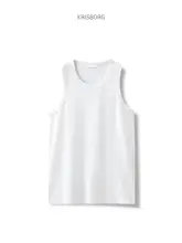 タンクトップ 男性 夏季 スポーツフィットネス バスケットボール用 ノースリーブ 厚手Tシャツ