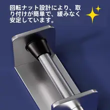 デスクサイド用バッグフック【穴あけ不要・強力耐荷重】