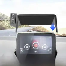 マツダCX-3/CX-8用 車載スマホスタンド【ナビゲーション対応・ワイヤレス充電・センターコンソール用】