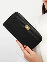 高級感ある本革長財布【イエロー・ラ zip デザイン・スマホ収納可】