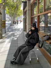 伸縮性のあるハイウエストストレートレッグルーズフィットでスリムなワイドパンツ ロングパンツ 女性用