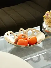 アルミ製フルーツボウル【インテリア・リビングテーブル・高級装飾品】