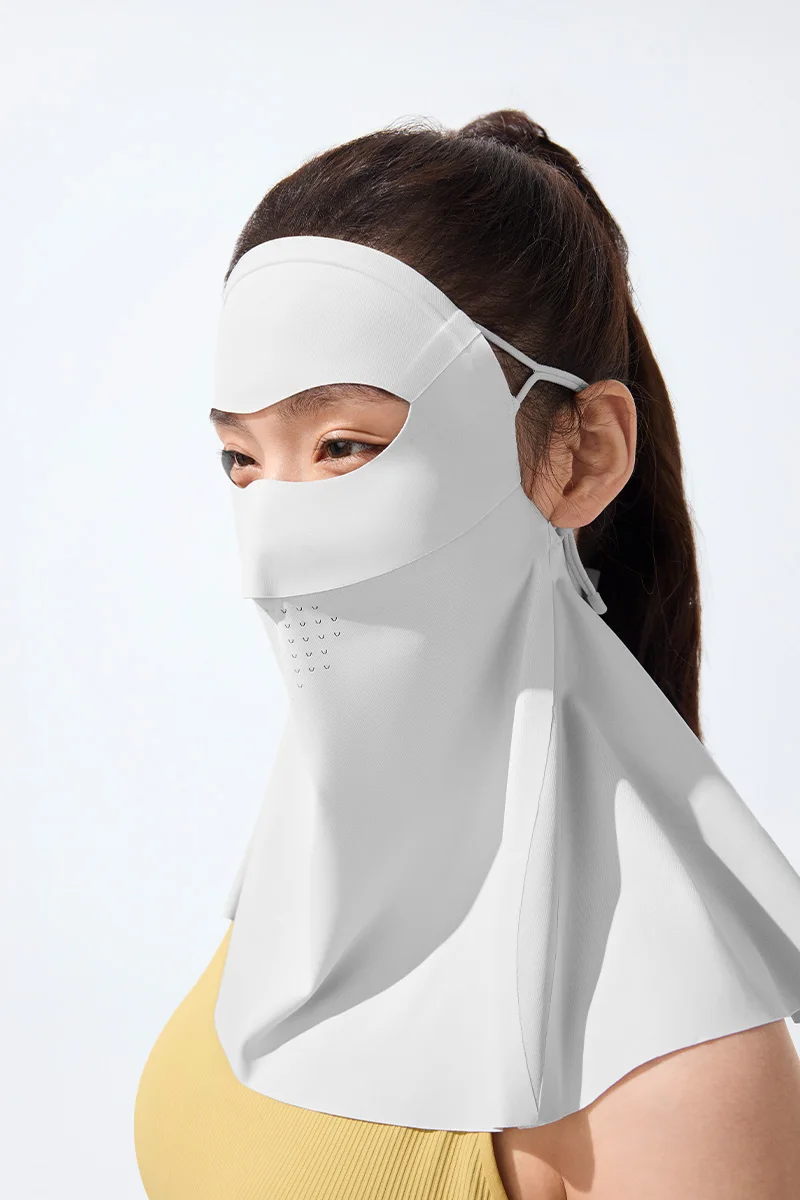 Beneunder 軽量で通気性抜群！首を守る女性用UVカットマスク【立体設計・ドライブ向け】