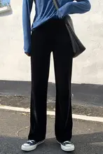 秋冬用 加柔らかいワイドレッグパンツ【ハイウエスト・サテン仕上げ・ドレープ感】（セットアップ対応）