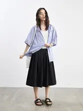 軽量で快適！中袖フード付き日焼け防止ジャケット【夏用・ゆったりデザイン】