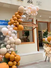 加厚乳胶製マカロン型バルーン【18インチ・誕生日パーティー・婚礼装飾用】