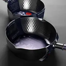 ステンレス製雪平鍋【家庭用・小型・煮物・湯用】
