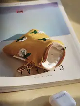 ミニポーチ キーケース コインケース イヤホンケース オリジナル ハンドメイド 刺繍 布製