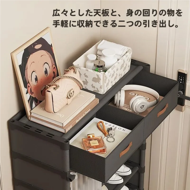 使いやすい靴ラック【多層・扉付き・防塵・家庭用】