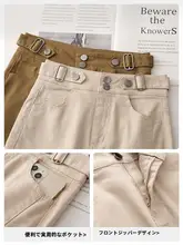 ハイウエストデニムスカート【夏用・フレアデザイン・ミディ丈・シンプルスタイル】