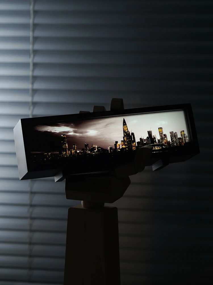 都市の夜景・インダストリアルデザインデスクライト：クリエイティブなムードランプの実用性と設置ガイド