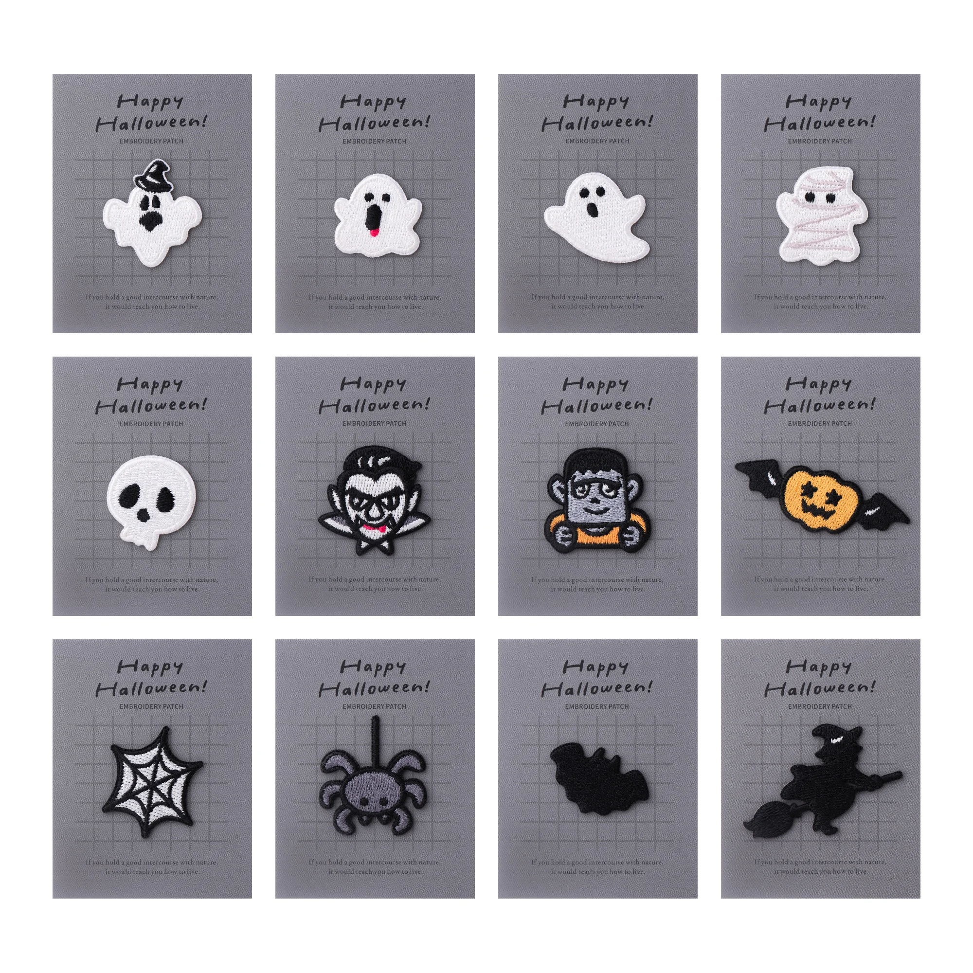 ハロウィン2026に使える「骸骨シリーズ」の刺繍パッチは、どう選ぶべきか？