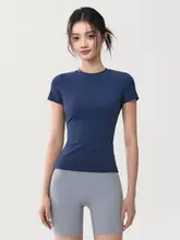 MITAOGIRL 夏用速乾ヨガウェア【女性用・短袖・アウトドア・フィットネストレーニング】