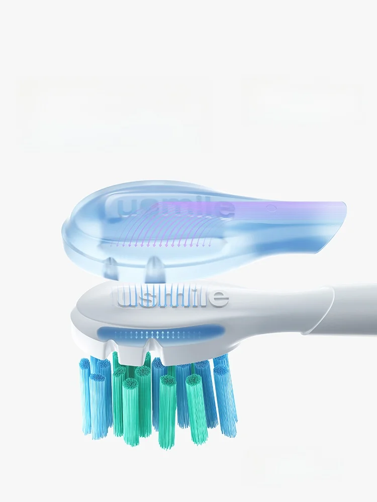 電動歯ブラシ替えブラシヘッド PRO-18：軟毛設計による美白効果と長期間使用への対応