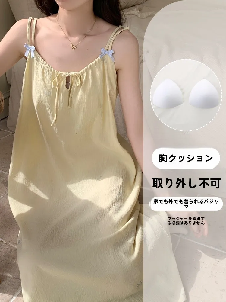 インナーシュラフを選ぶべきタイミングは？欧诗帛の夏用キャミソール寝巻きが解決する、日常の「肌触りの安心」