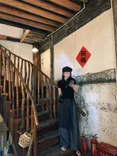 通勤やカジュアルに最適！麻混紡の透湿性抜群ウエストゴムゆったりワイドパンツ（セットアップ対応）