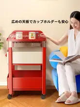 多機能移動式収納ラック【飲料・フルーツ用・大容量・リビング用】（セットアップ対応）
