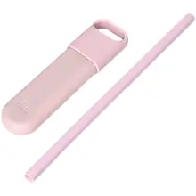 携帯用シリコンストロー【洗浄可能・環境に優しい・食品グレード・子供用・再利用可能】