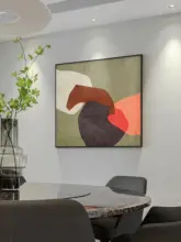 現代的でシンプルな砂岩風テクスチャの抽象画【リビング用・ソファ背景・ホテルアート】
