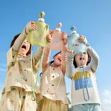 折りたたみ 水筒 ソフトボトル キッズ 男の子 女の子 シリコン 食品グレード コンパクト コンサート スポーツ アウトドア