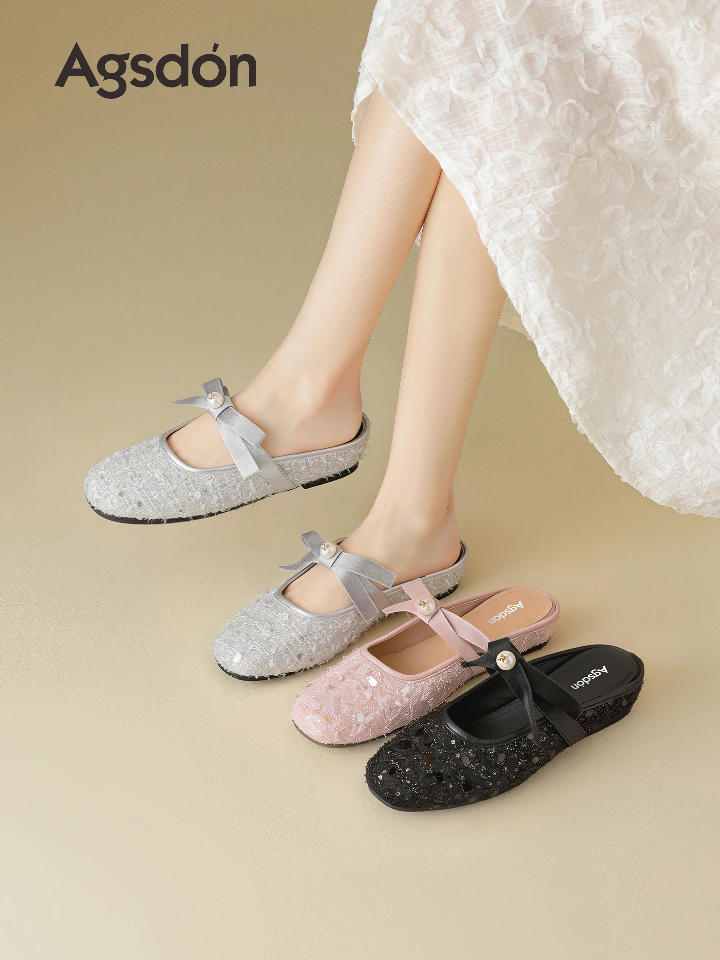 夏の足元に差し込む、フレンチスタイルのオープントゥスリッパはどのように選ぶ？