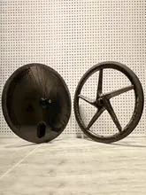 折りたたみ自転車用タマイズカーボンファイバー仕上げホイール【三刀・五刀対応】（セットアップ対応）