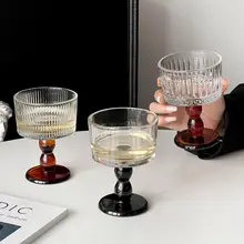 グラス ハイボールグラス ワイングラス シャンパングラス アイスクリームグラス 高級感 INSスタイル