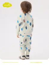 セットアップ 2点セット キッズ ボーイズ ガールズ 長袖 トップス パンツ おしゃれ 春 秋「moimoln」