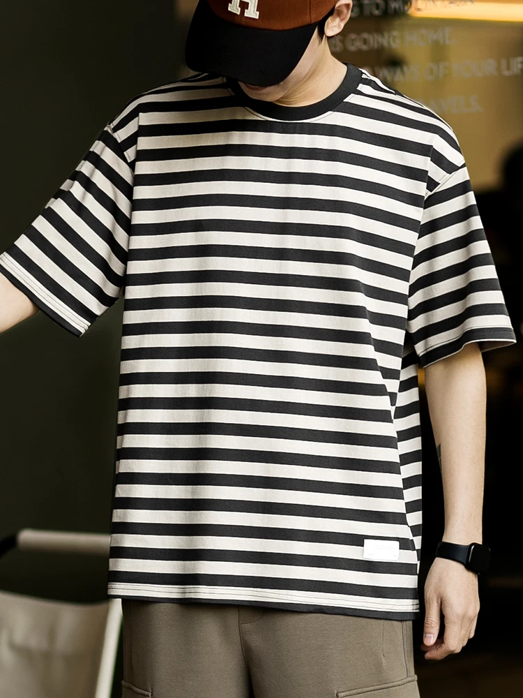 ストライプ柄 メンズTシャツはどう選ぶ？夏のカジュアルスタイルを救う1本の秘密