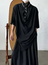 夏季フランス風レトロデザインのオフショルダーシャツ【ショートスリーブ・ユニセックス・フィット】