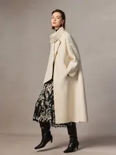 新中式デザインの包臀スカート【取り外し可能なフリンジ・水墨風ダブルレイヤー・スタイルアップ効果】（セットアップ対応）