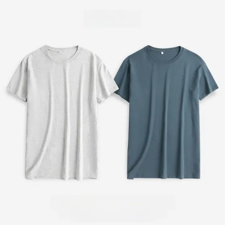 春夏用 コットン製 ゆったりした白の半袖Tシャツ【メンズ・スポーツ・着心地抜群】