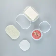 旅行用石鹸ボックス【海綿石鹸トレイ・水切り機能・防水】