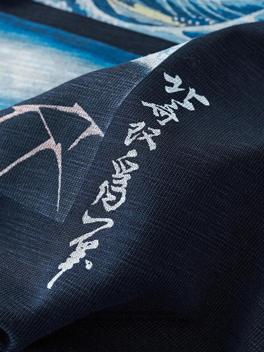 浮世絵の海浪が心を癒すTシャツを選ぶなら、どうすべきか？
