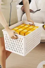 プラスチック製収納ボックス【キッチン・おもちゃ整理用・卓上用・収納バスケット】