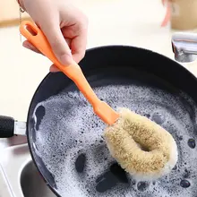 長柄鍋洗浄ブラシ【キッチン用・掃除ブラシ】
