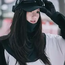 TaoTech カラフルニットネックガード【スキー用・保温加厚・フェイスカバー付き】