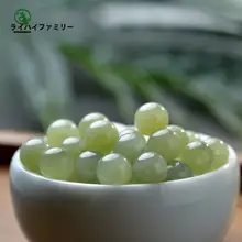 和田玉と半貴石のブレスレット【アクアマリン、白水晶、翡翠】