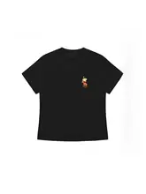 アメリカンスタイルのキャラクターTシャツ【短袖・プリント入り・カップル向け】