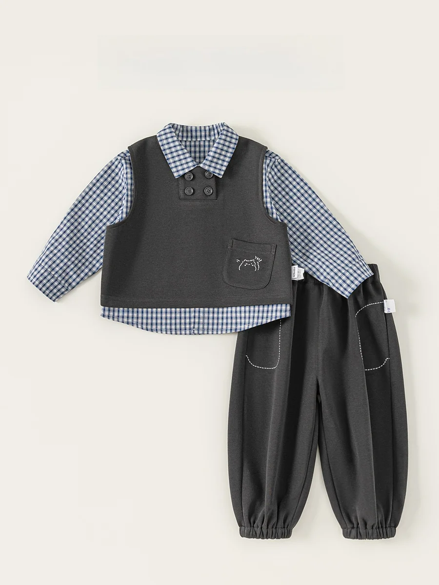 10月初めにぴったりの男の子の服は？秋季レトロストリートスタイルが解決するリアルな悩み