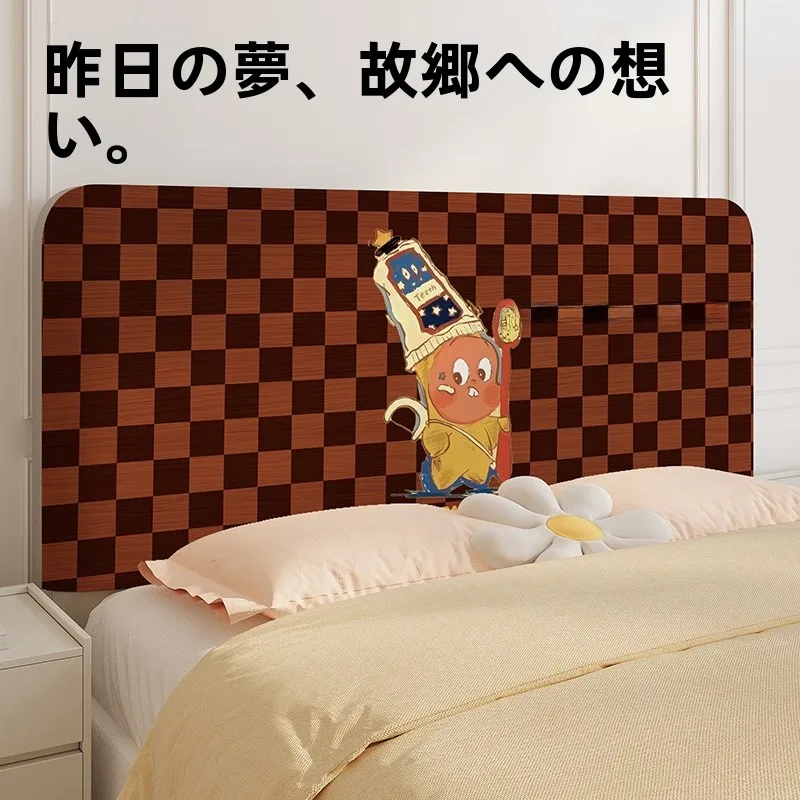 レトロ星柄ベッドヘッドカバー：防塵・伸縮性で通年対応の全包カバーを実際検証