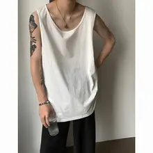 白色 無袖 Tシャツ【ジム用・トレーニング・アメリカンスタイル】