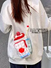 大容量デジタル収納ポーチ【可愛いデザイン・斜め掛け・多機能カメラバッグ】