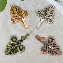 現代的で厚手のカーテンフック2個セット【シンプルデザイン・壁用フック】