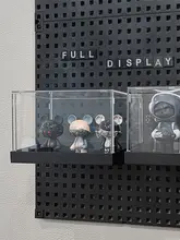 透明デスク整理ボックス【アクリル製・文具収納・仕切り付き】
